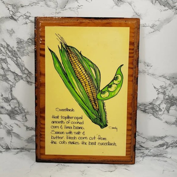 Macy's Greg Wallace Kitchen Wall Decor Vintage - Picture 4 of 11